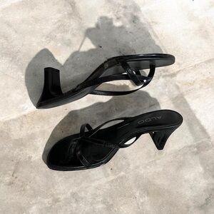 Vintage Aldo Black Kitten Heels